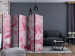 Room Divider Azalea (Pink) II - velvety composition of pink flower petals 133932 additionalThumb 4
