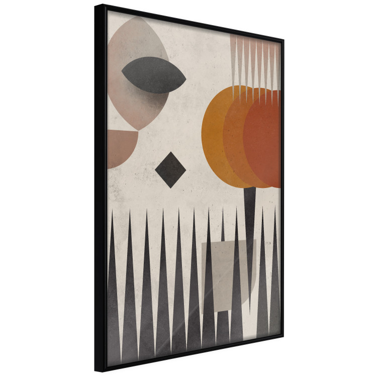 Wall Poster Sun Behind Mountains - colorful geometric figures in an abstract style 134832 additionalImage 11