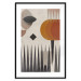 Wall Poster Sun Behind Mountains - colorful geometric figures in an abstract style 134832 additionalThumb 15
