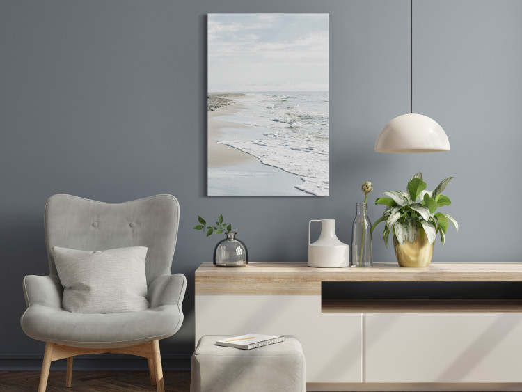 Canvas Peaceful Shore (1-piece) Vertical - beach and sea landscape 137832 additionalImage 3