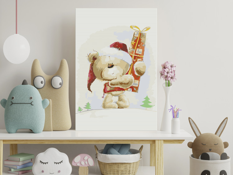 Paint by Number Kit Bear Claus 138332 additionalImage 2