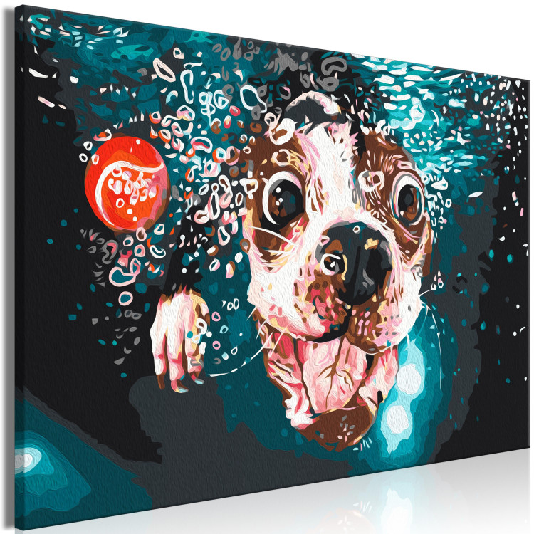 Paint by Number Kit Underwater Dog 138432 additionalImage 6