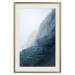 Wall Poster Misty Statue - landscape of rocky cliffs above water in thick fog 138732 additionalThumb 27