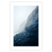 Wall Poster Misty Statue - landscape of rocky cliffs above water in thick fog 138732 additionalThumb 26