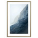 Wall Poster Misty Statue - landscape of rocky cliffs above water in thick fog 138732 additionalThumb 23