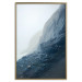 Wall Poster Misty Statue - landscape of rocky cliffs above water in thick fog 138732 additionalThumb 14