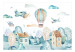 Wall Mural Airplane Town 142732 additionalThumb 1