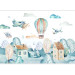 Wall Mural Airplane Town 142732 additionalThumb 3