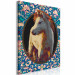 Paint by Number Kit Magic Animal - Portrait of a Beige Horse among Colorful Flowers 146532 additionalThumb 6