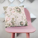 Decorative Microfiber Pillow In a rose garden - flower composition in shades of green and pink cushions 146932 additionalThumb 2