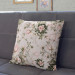 Decorative Microfiber Pillow In a rose garden - flower composition in shades of green and pink cushions 146932 additionalThumb 3