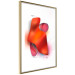 Wall Poster Neon Abstraction - Shapes in Shades of Juicy Red and Pink 149732 additionalThumb 9