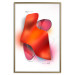 Wall Poster Neon Abstraction - Shapes in Shades of Juicy Red and Pink 149732 additionalThumb 23