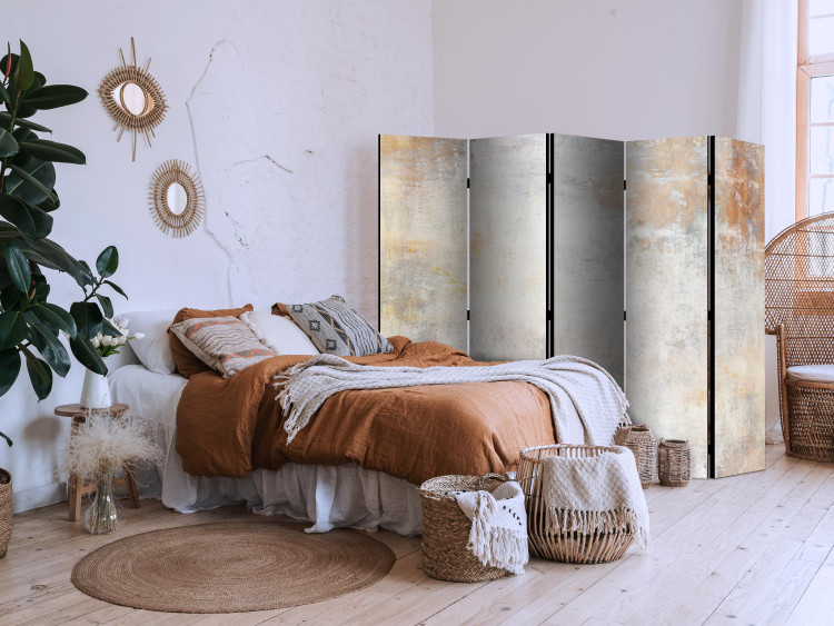 Room Divider Artistic Poem - Abstract Background With Light Beige Colors II [Room Dividers] 151732 additionalImage 2