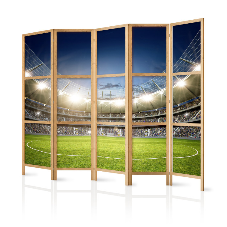 Room Divider Football Stadium - Turf and Stands Before the Game II [Room Dividers]. 152032 additionalImage 5
