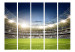 Room Divider Football Stadium - Turf and Stands Before the Game II [Room Dividers]. 152032 additionalThumb 3