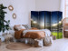 Room Divider Football Stadium - Turf and Stands Before the Game II [Room Dividers]. 152032 additionalThumb 2