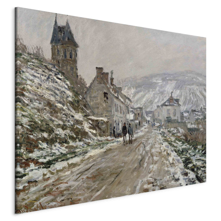 Reproduction Painting La Route à Vétheuil, l'hiver 152932 additionalImage 2
