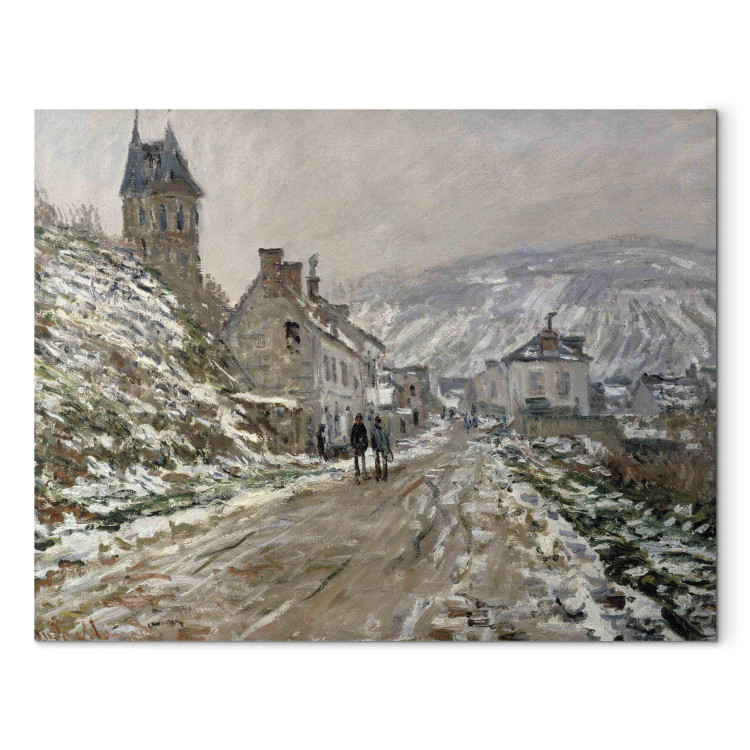 Reproduction Painting La Route à Vétheuil, l'hiver 152932
