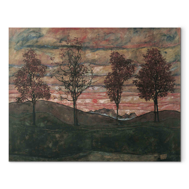 Art Reproduction Four Trees  159832