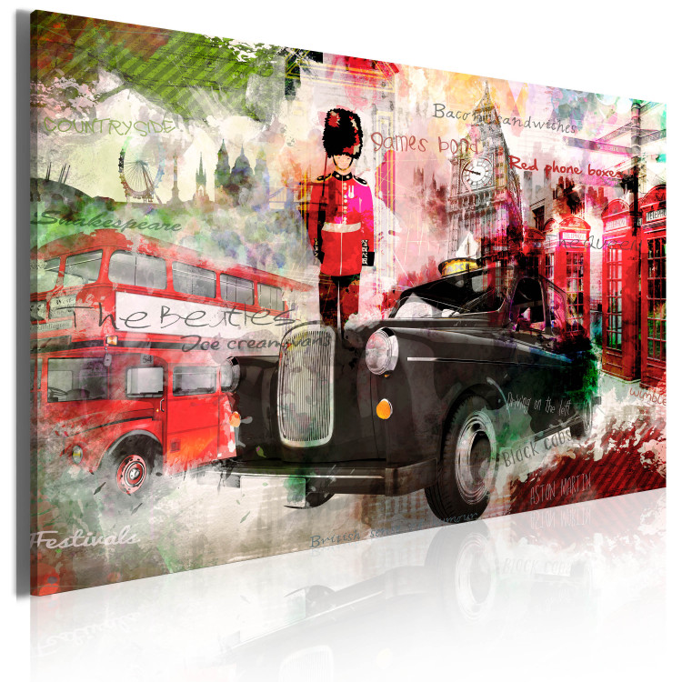 Canvas Print Memories from London 50532 additionalImage 2