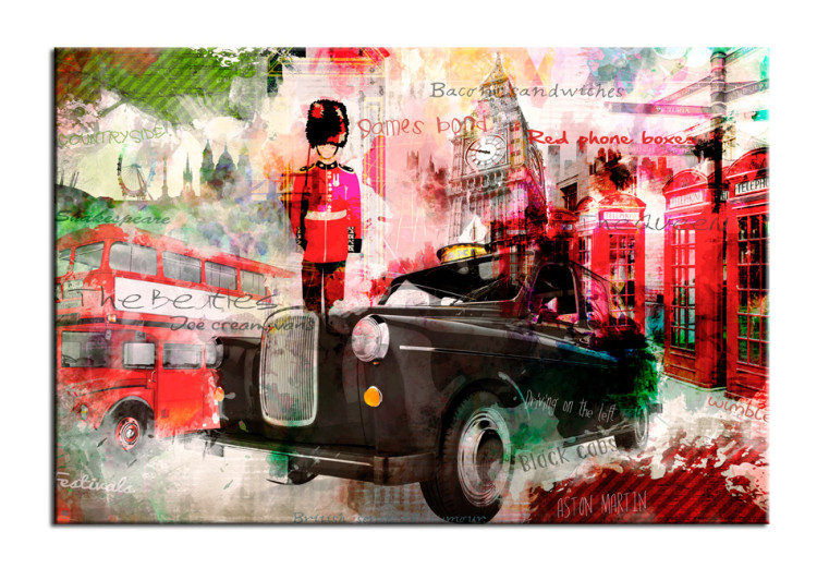 Canvas Print Memories from London 50532