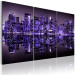 Canvas Art Print Electrifying violet Manhattan 58332 additionalThumb 2