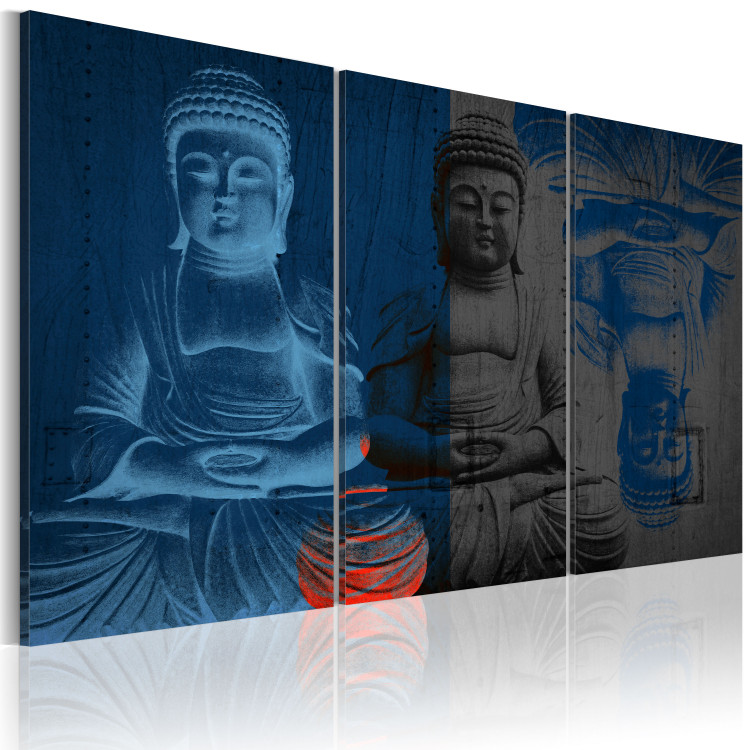 Canvas Buddha - sculpture 58832 additionalImage 2