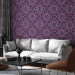 Modern Wallpaper Purple ornament 89232