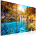 Canvas Print Waterfalls of Sunny Forest 97732 additionalThumb 2