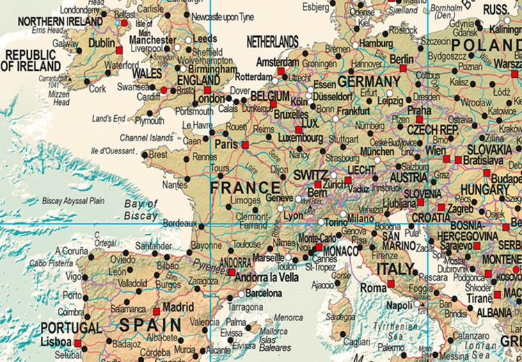 Decorative Pinboard World Map: Beautiful World [Cork Map] 98032 additionalImage 5