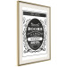 Wall Poster Without Books is a Body Without Soul - vintage composition with text 114642 additionalThumb 2
