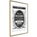 Wall Poster Without Books is a Body Without Soul - vintage composition with text 114642 additionalThumb 6