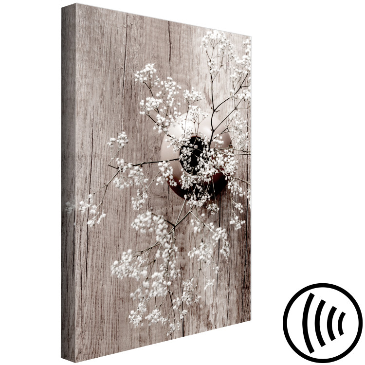 Canvas Print Dried Flowers (1 Part) Vertical 114942 additionalImage 6