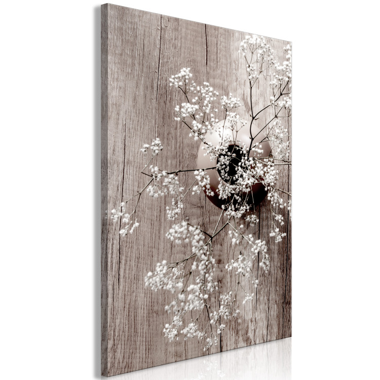 Canvas Print Dried Flowers (1 Part) Vertical 114942 additionalImage 2
