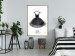 Wall Poster Little Black Dress - black and white composition with English texts 116442 additionalThumb 11