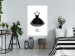Wall Poster Little Black Dress - black and white composition with English texts 116442 additionalThumb 13