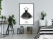 Wall Poster Little Black Dress - black and white composition with English texts 116442 additionalThumb 14