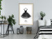 Wall Poster Little Black Dress - black and white composition with English texts 116442 additionalThumb 21