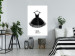Wall Poster Little Black Dress - black and white composition with English texts 116442 additionalThumb 23