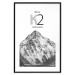 Wall Poster K2 - English captions on black and white mountain landscape backdrop 123742 additionalThumb 15