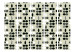 Room Separator Black and White Dots II (5-piece) - composition in geometric patterns 124342 additionalThumb 3