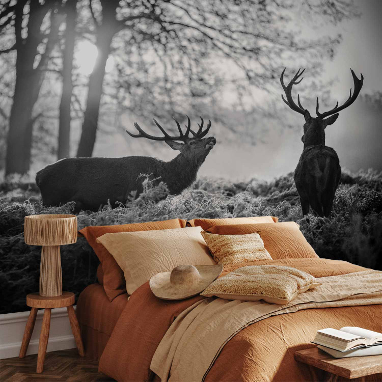 Photo Wallpaper Deers in the Morning 126942 additionalImage 2