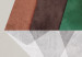 Poster Symmetrical Land - unique geometric abstraction in earth tones 129342 additionalThumb 9