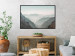 Poster Mountain Horizon - landscape of rocky mountains with a gentle misty glow 129842 additionalThumb 4