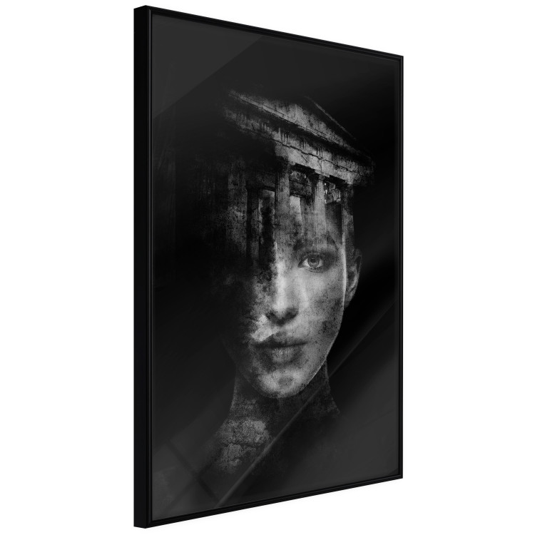 Wall Poster Feminine Architecture - portrait of a female face in an abstract motif 131842 additionalImage 13