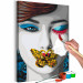 Paint by Number Kit Winking Woman 132042 additionalThumb 3