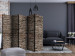 Room Divider Screen Old Brick II (5-piece) - industrial background in shades of brown 132842 additionalThumb 4