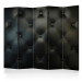 Room Divider Distinguished Elegance II (5-piece) - background in black quilted pattern 133542