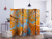 Room Divider Screen Autumn Tree Crowns II (5-piece) - orange leaves and sky 134142 additionalThumb 2